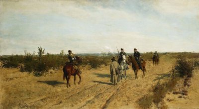 Patrulha insurgente de Maksymilian Gierymski