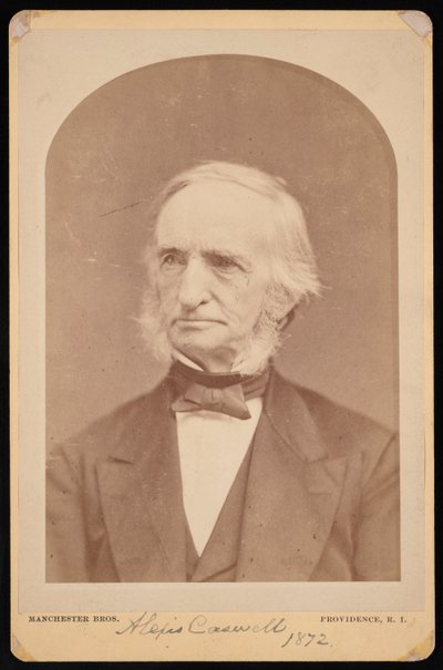 Retrato de Alexis Caswell 1799-1877, 1872. de Manchester Bros