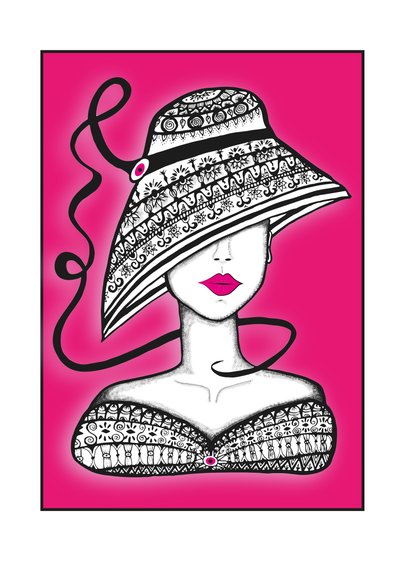 Senhora de rosa de MandalaSensual