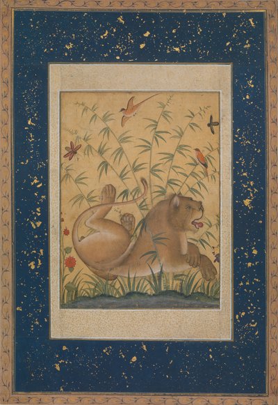 Lion at Rest, ca. 1585. de Mansur
