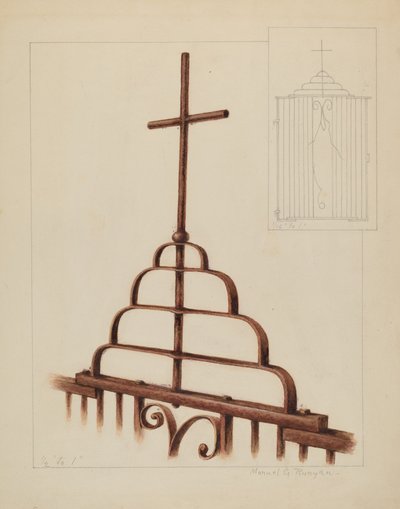 Cruz, c. 1937. de Manuel G. Runyan