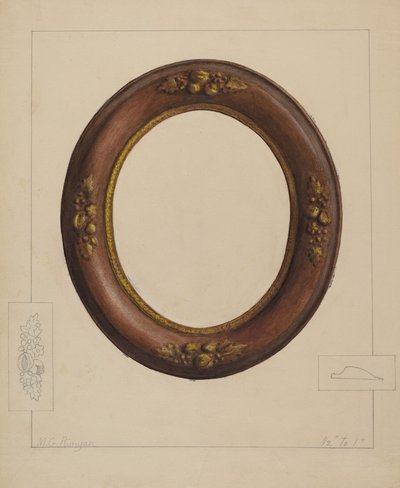 Porta-retrato, c. 1936. de Manuel G. Runyan