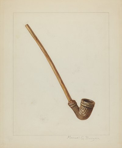 Cachimbo, c. 1938. de Manuel G. Runyan