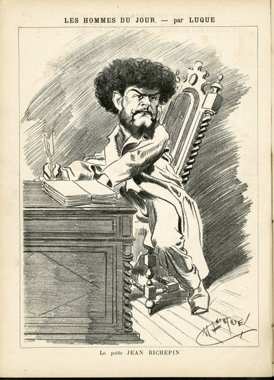 Ilustração de Manuel Luque (1854-1919) em La Caricature (1880) de Manuel Luque