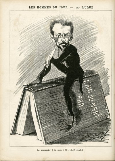 Ilustração de Manuel Luque (1854-1919) em La Caricature (1880) de Manuel Luque