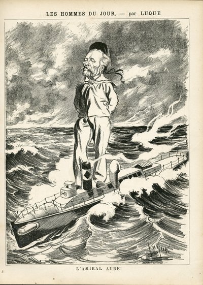 Ilustração de Manuel Luque (1854-1919) em La Caricature (1880) de Manuel Luque