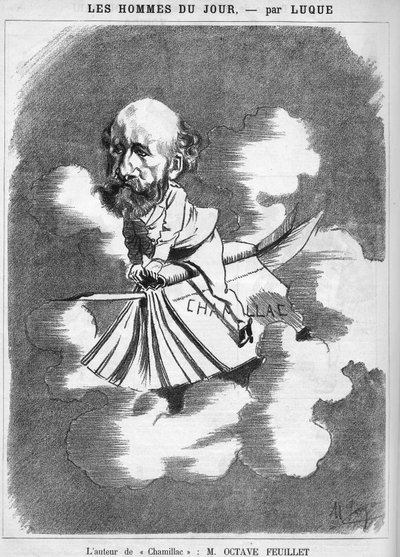 Octave Feuillet (1821-1890) Escritor francês. de Manuel Luque