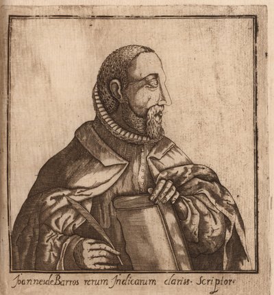 Portrait of João de Barros 1496-1570 , 1624. de Manuel Severim de Faria
