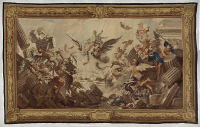 A Destruição do Palácio da Armida de Manufacture Royale des Gobelins