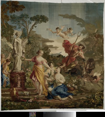 O estupro de Proserpina de Manufacture Royale des Gobelins