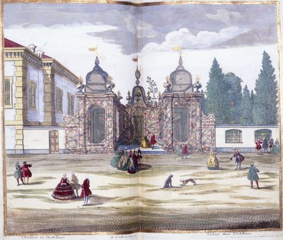 Aviário em Castellazo, 1743 de MarcAntonio dal Re