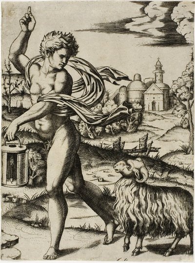 Sinal do Carneiro de Marcantonio Raimondi