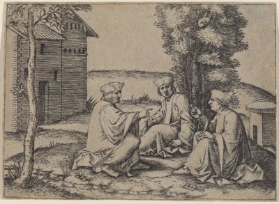 Os três médicos de Marcantonio Raimondi