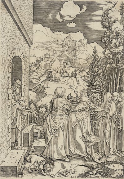 A Visitação de Marcantonio Raimondi