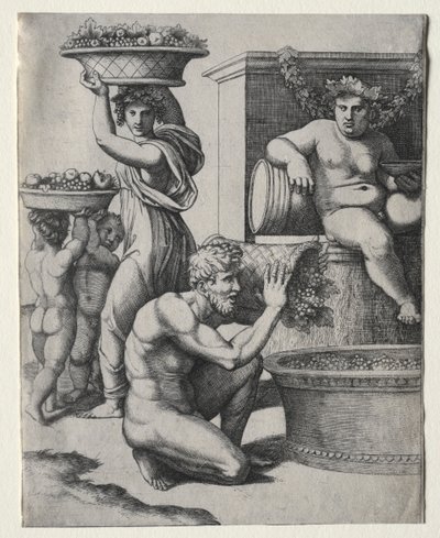 A prensa de vinho de Marcantonio Raimondi