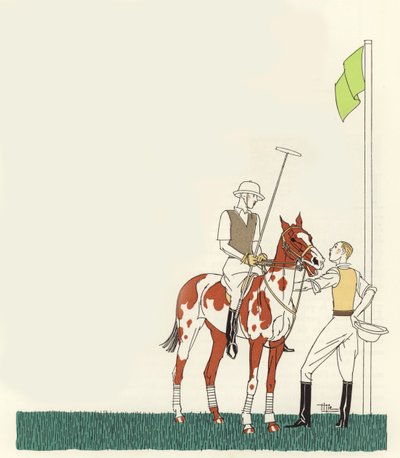 Polo (litografia a cores) de Marcel Jacques Hemjik