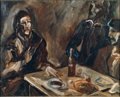 Os peregrinos de Emaús de Marcel Poncet