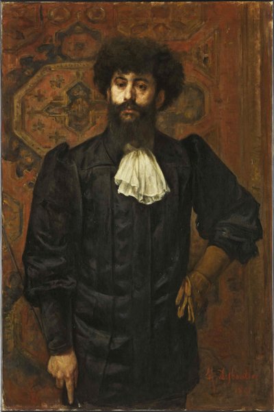 O Sar Josephin Peladan 1858-1918, 1891. de Marcellin Gilbert Desboutin