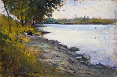 Bosque, de Marcello Broggi (1896-1954), óleo sobre painel de Marcello Broggi