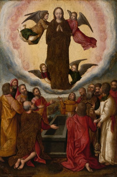 Assunção da Virgem, século XVI. de Marcellus Coffermans