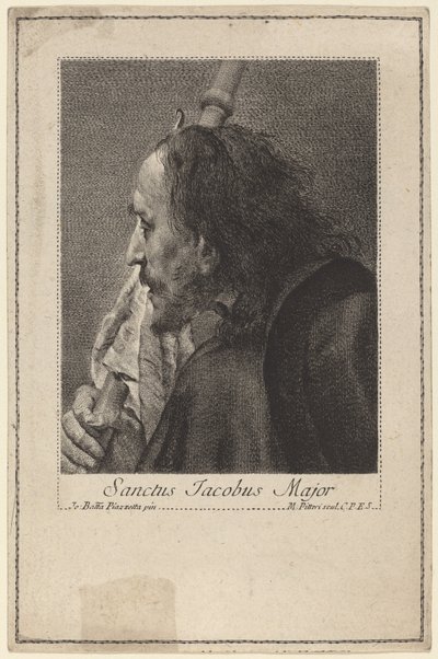 São Tiago, o Velho de Marco Alvise Pitteri after Giovanni Battista Piazzetta