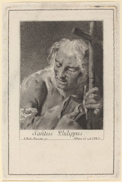 São Filipe de Marco Alvise Pitteri after Giovanni Battista Piazzetta