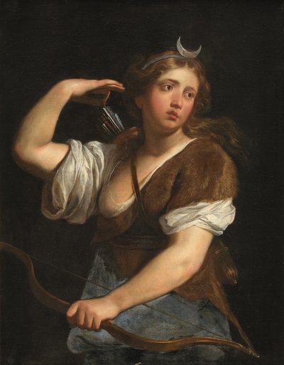 Diana caçando de Marcantonio Franceschini