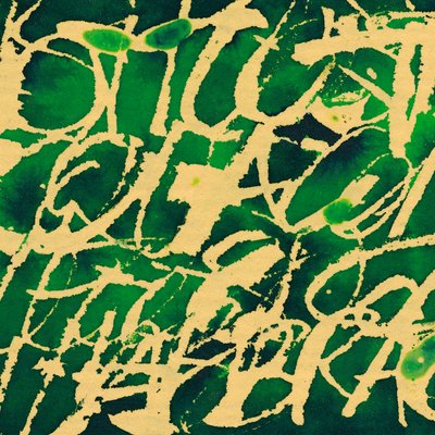 Escrita verde, 2002 (técnica mista) de Marco Campedelli