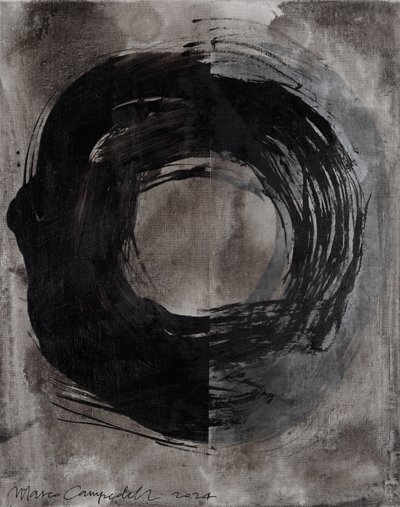 Tao, 2024 (acrílico sobre tela) de Marco Campedelli