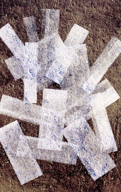Sem título, 2014 (enrolamentos de tinta sobre papel) de Marco Campedelli