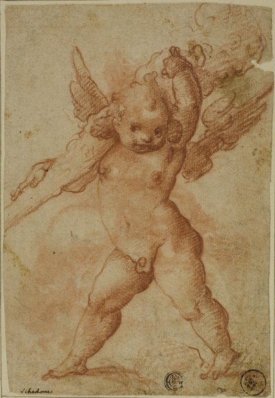Putto com Clube de Hércules de Marco Marchetti