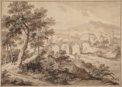 Paisagem com ponte de Marco Ricci