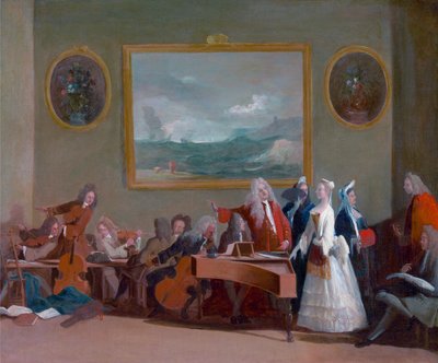 Ensaio de uma ópera de Marco Ricci