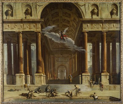 The Pool of Siloam, c.1711-16 (óleo sobre tela) de Marco Ricci