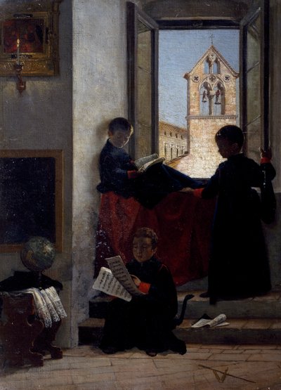 Altar boy (óleo sobre tela) de Marco di Gregorio