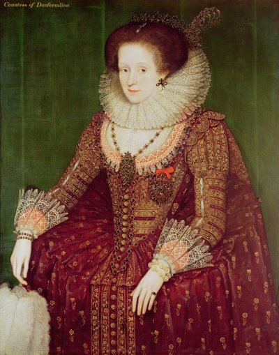Margaret Hay, condessa de Dunfermline de Marcus Gheeraerts