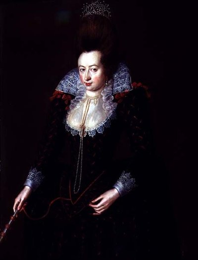 Retrato de Lady Mountjoy, 29 anos de idade de Marcus Gheeraerts