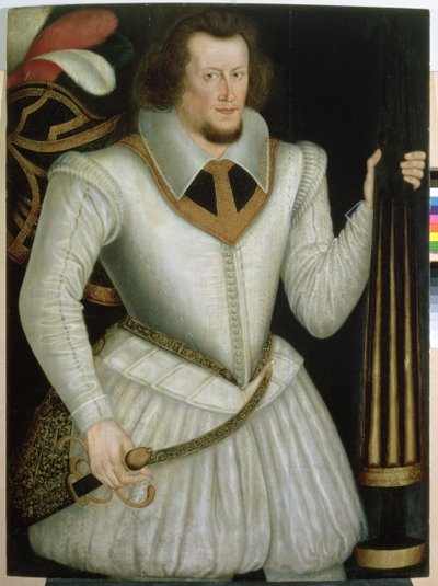 Retrato de Robert Devereux, 2º Conde de Essex de Marcus Gheeraerts