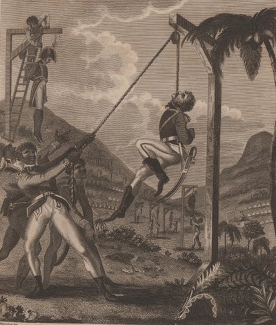 A revolução haitiana. Rebelião de escravos na noite de 21 de agosto de 1791, 1805. de Marcus Rainsford