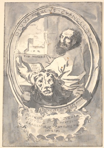 Evangelistas Marcos de Marcus Tuscher