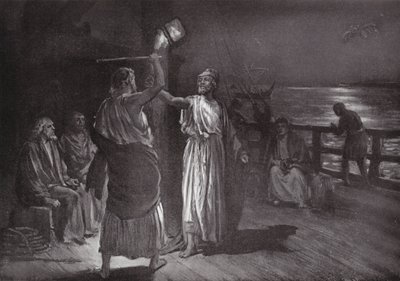 "Bate, mas ouve-me" (litografia) de Margaret (after) Dovaston