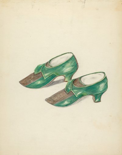 Sapatos de Mulher, c. 1940. de Margaret Concha
