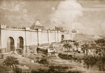 Babilónia restaurada, ilustração de "Hutchinson