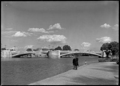 Vista da ponte a partir de oeste de Margaret Florence Harker