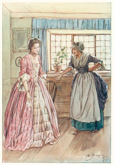O Vigário de Wakefield, de Oliver Goldsmith (litografia a cores) de Margaret Jameson