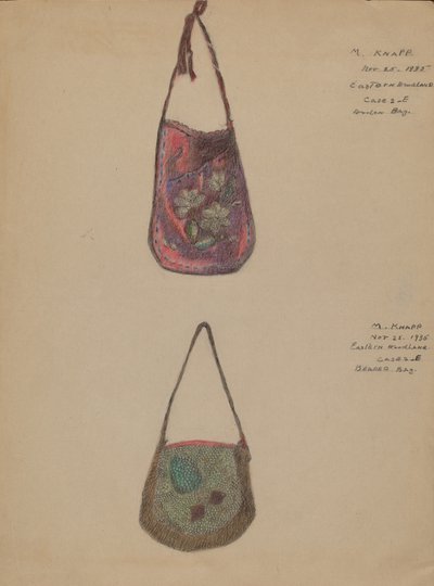 Bolsas de miçangas de Margaret Knapp