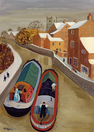 Barcos estreitos de Margaret Loxton