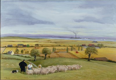 Criador de ovelhas, Ilha de Sheppey de Margaret Loxton