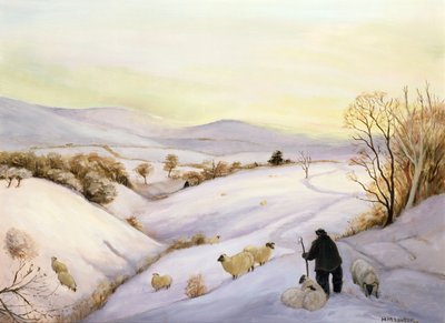 Ovelhas no cume de Margaret Loxton