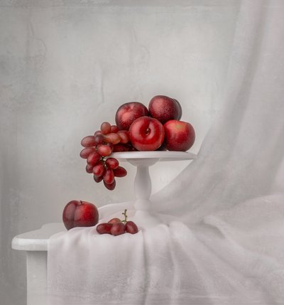 Frutos vermelhos elegantes de Margareth Perfoncio
